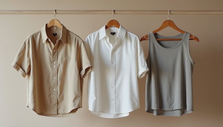 Three summer garments in linen, cotton, and Tencel showing real performance differences
