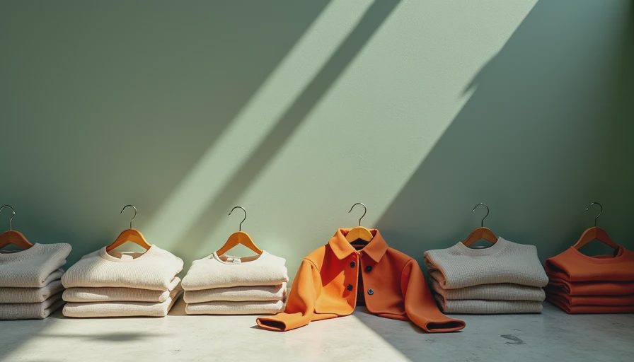 Illustration for minimalist wardrobe