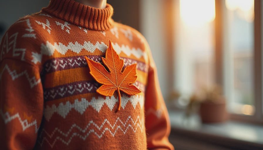 Visual context for autumn capsule wardrobe