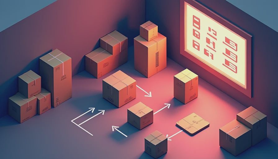 Visual context for 54321 packing method