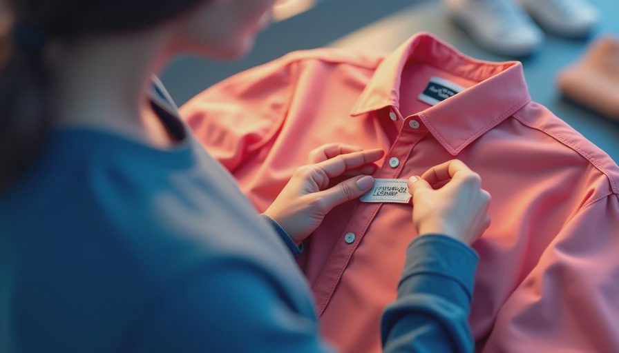 Visual context for sustainable clothing