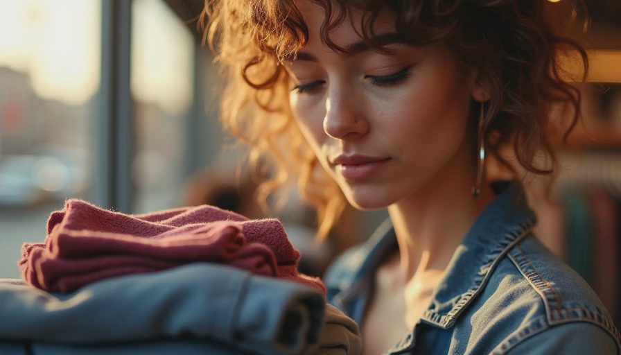 Visual context for popular clothing brands