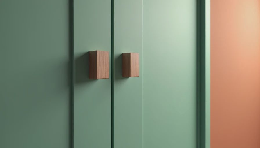 Visual context for built in closet