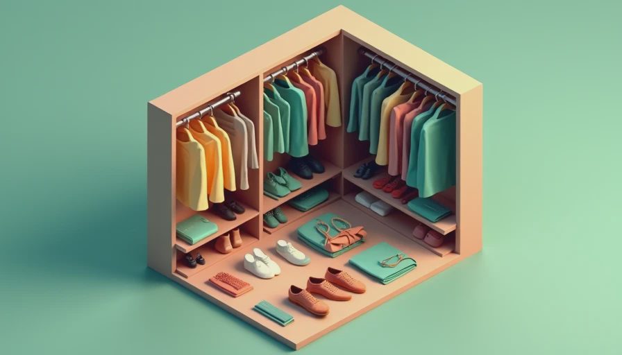 Visual context for what is wardrobe capsule
